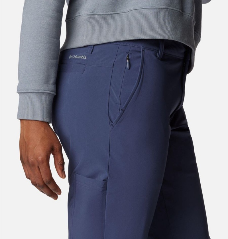 Navy Women's Columbia Back Beauty Softshell Pants | WDPXF-8024