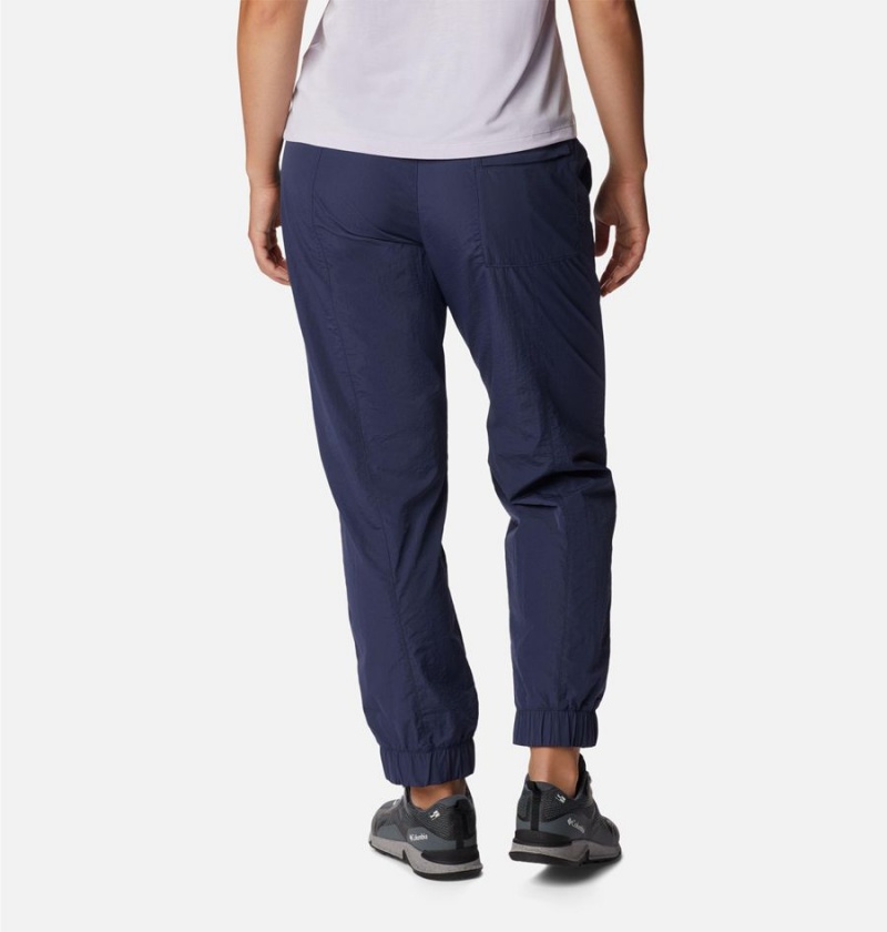 Navy Women's Columbia Boundless Trek Joggers Pants | TOBLC-0924