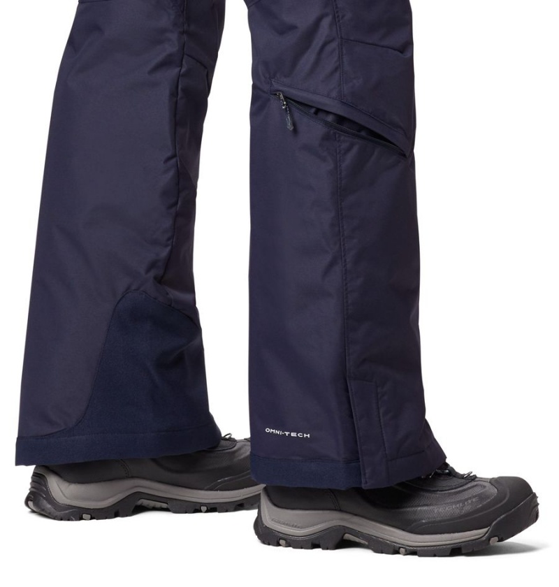 Navy Women's Columbia Bugaboo Omni Heat Insulated Ski Pants | QKOGJ-3245