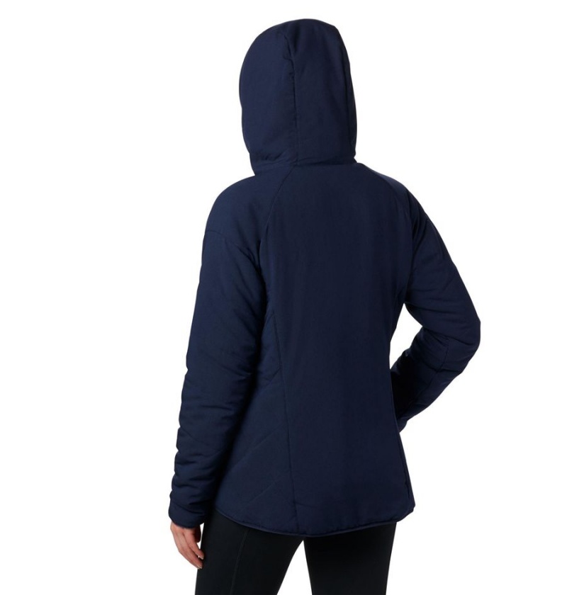 Navy Women's Columbia Kruser Ridge II Plush Softshell Jackets | YUPXZ-4963