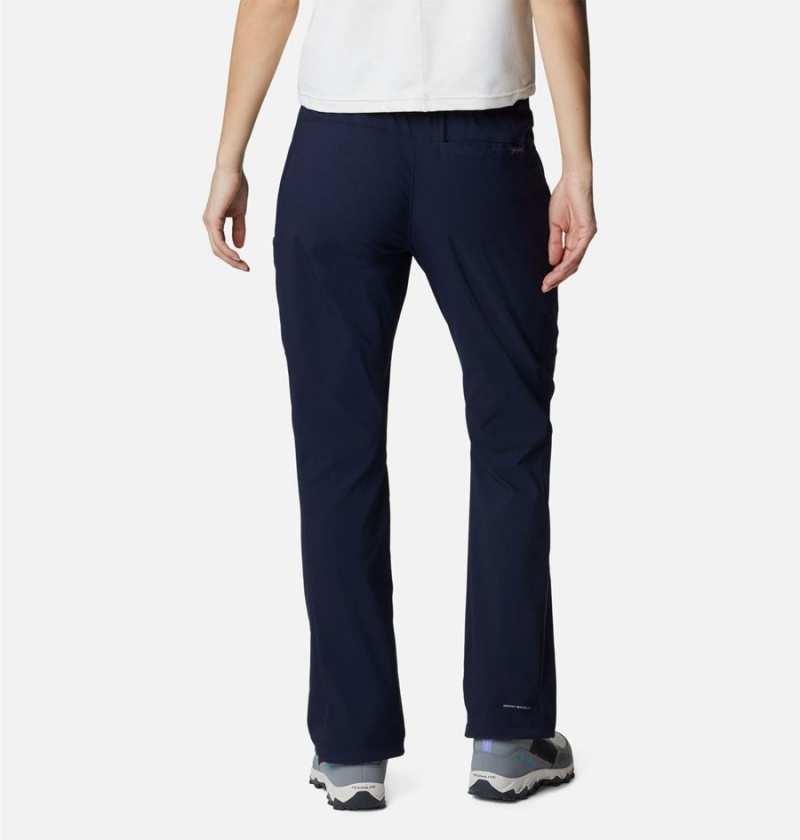 Navy Women's Columbia Leslie Falls Pants | FTYEW-3690