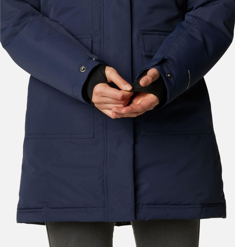 Navy Women's Columbia Little Si Insulated Coats | OUCHP-8962