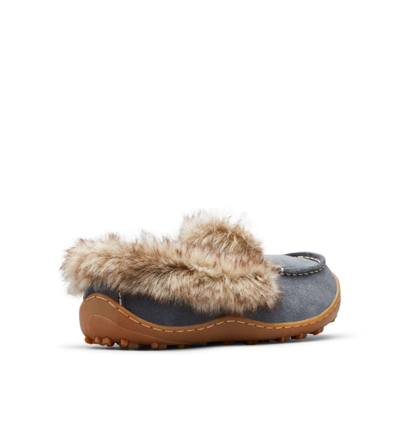 Navy Women's Columbia Minx Omni Heat Slippers | DFQHE-2579