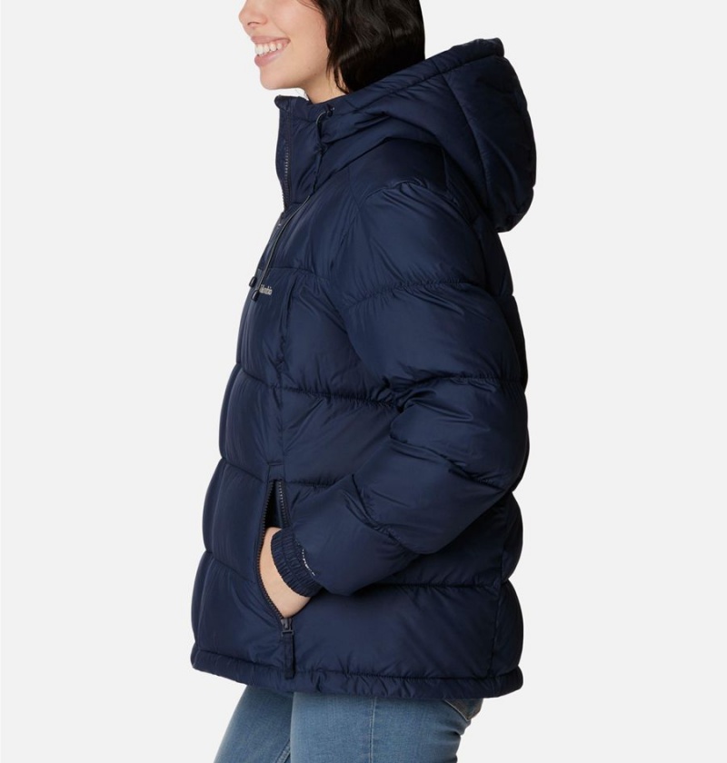 Navy Women's Columbia Pike Lake II Insulated Puffer Jacket | GVYPN-3015