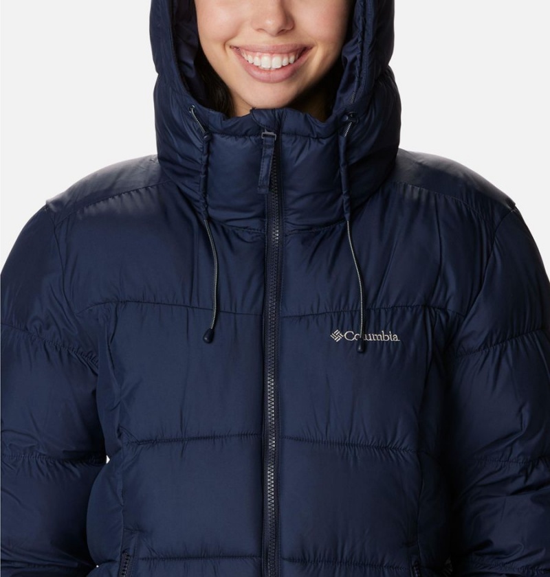 Navy Women's Columbia Pike Lake II Insulated Puffer Jacket | GVYPN-3015