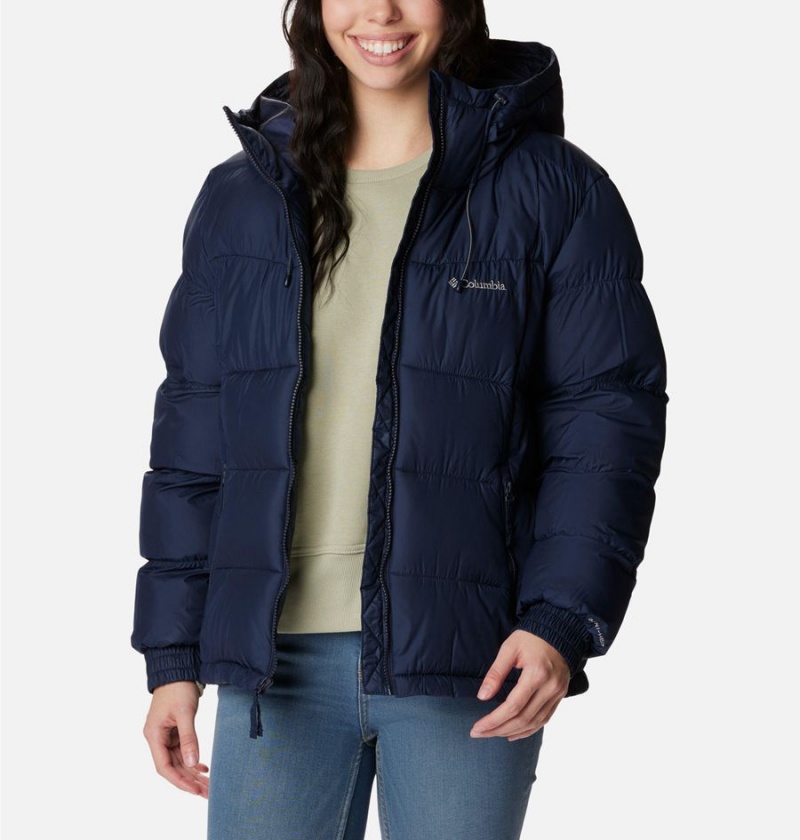 Navy Women's Columbia Pike Lake II Insulated Puffer Jacket | GVYPN-3015