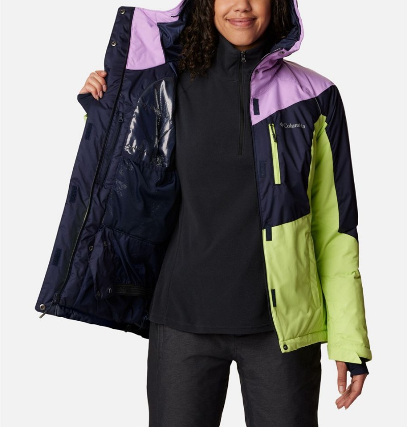 Navy Women's Columbia Rosie Run Insulated Ski Jacket | APKVJ-8710