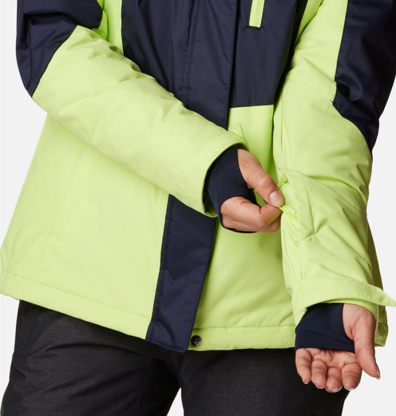 Navy Women's Columbia Rosie Run Insulated Ski Jacket | APKVJ-8710