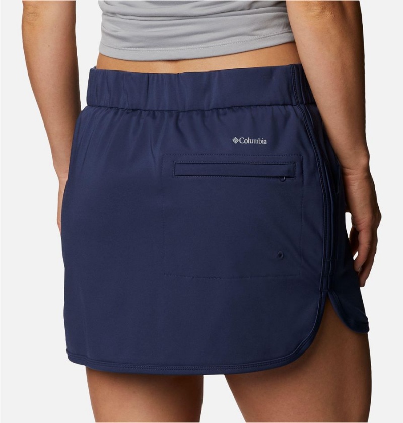 Navy Women's Columbia Sandy Creek Stretch Skirts | EMLCO-2789