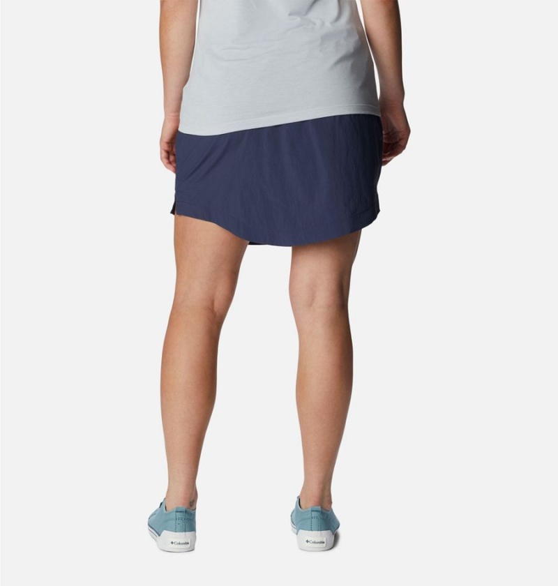 Navy Women's Columbia Summerdry Skirts | FDOQA-3259