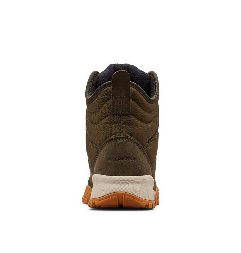 Olive Men's Columbia Fairbanks Omni Heat Boots | TURSC-9230