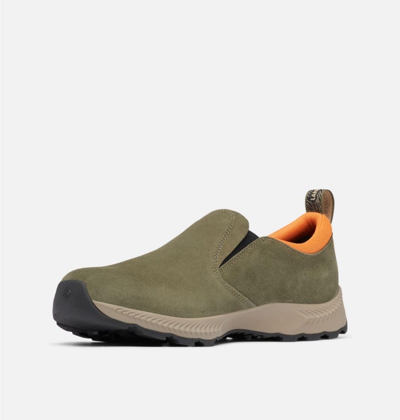 Olive Men's Columbia Landroamer Camper Sneakers | AZFUI-6185