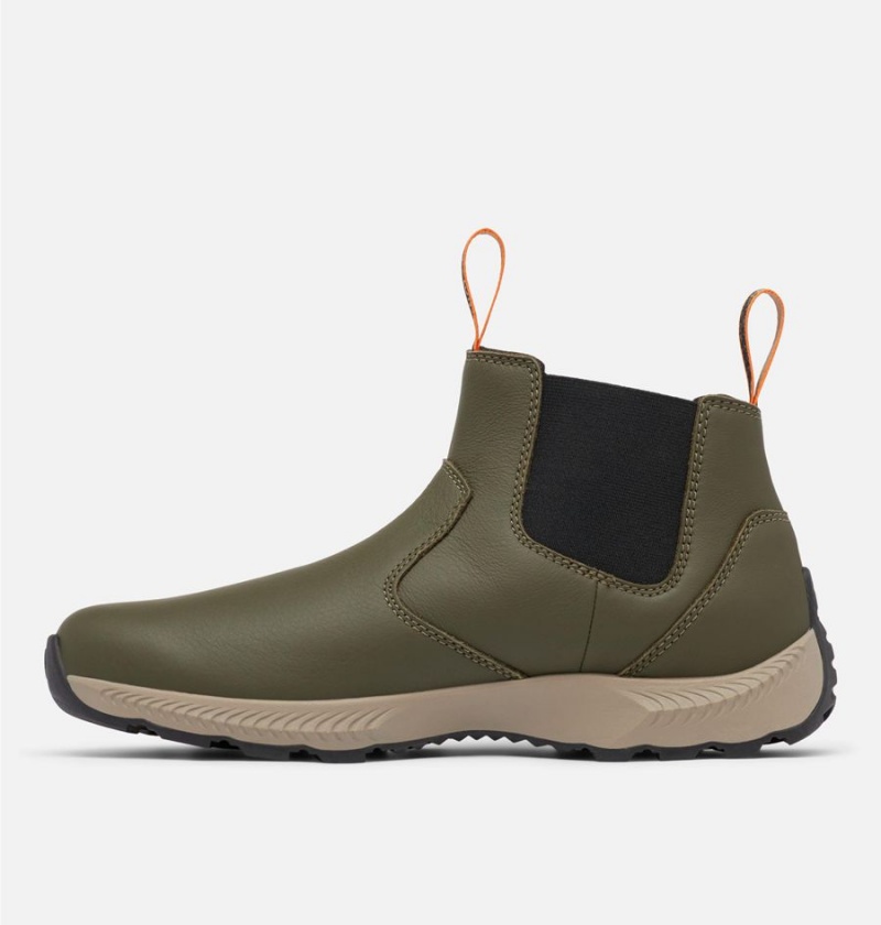 Olive Men's Columbia Landroamer Scout Boots | IAECB-8351