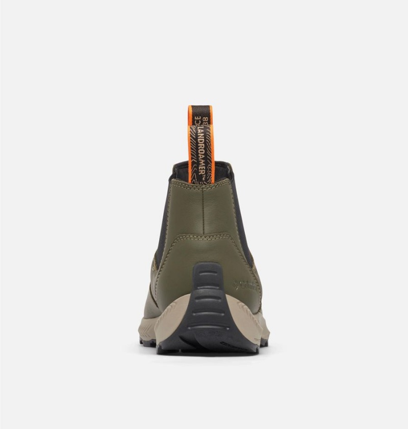 Olive Men's Columbia Landroamer Scout Boots | IAECB-8351