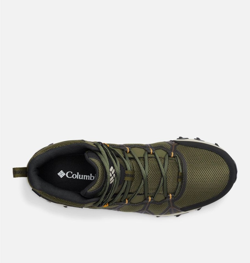 Olive Men's Columbia Peakfreak II Mid OutDry Boot Hiking Shoes | TIXCR-4012