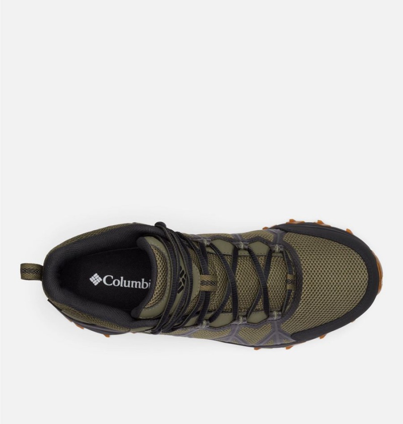 Olive Men's Columbia Peakfreak II Mid OutDry Boot Hiking Shoes | OXAZY-8274