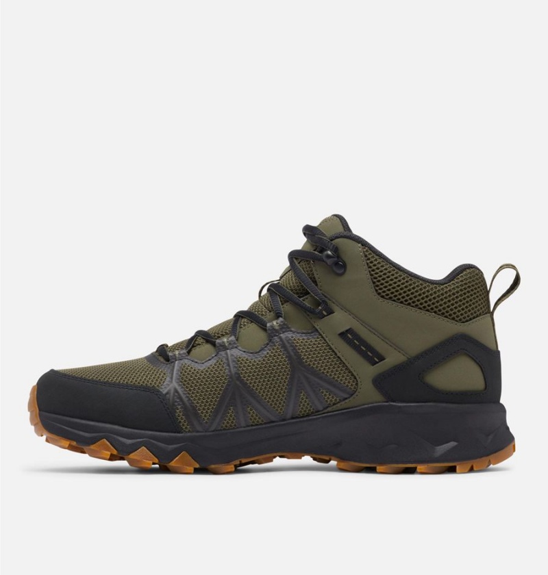 Olive Men's Columbia Peakfreak II Mid OutDry Boot Hiking Shoes | OXAZY-8274