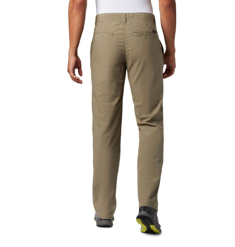 Olive Men's Columbia Washed Out Pants | QEINS-9564