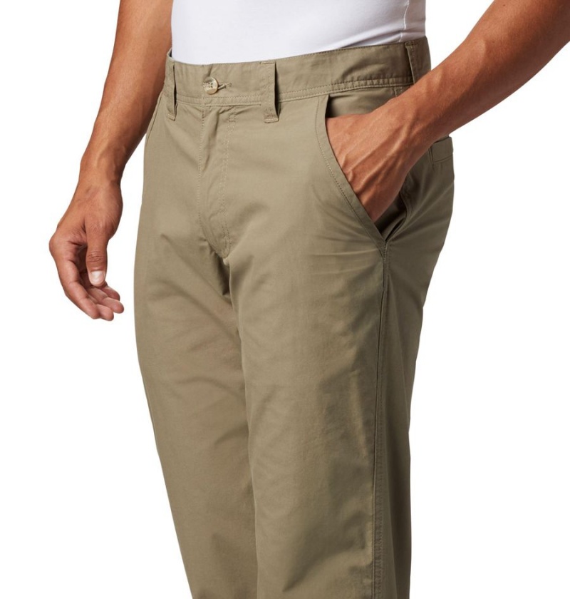 Olive Men's Columbia Washed Out Pants | QEINS-9564