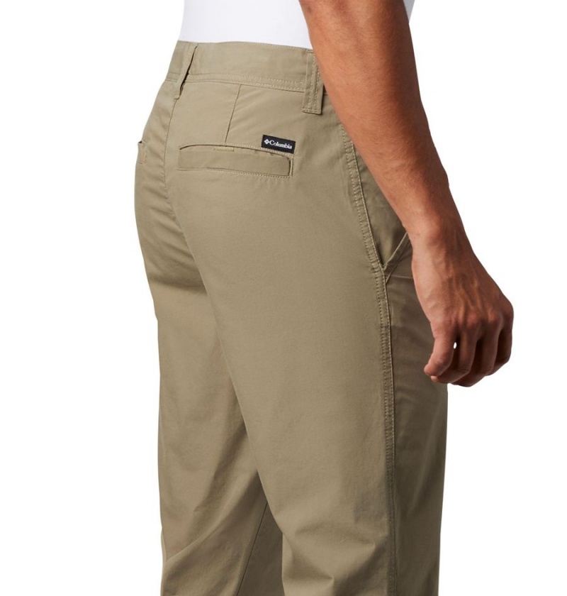 Olive Men's Columbia Washed Out Pants | QEINS-9564