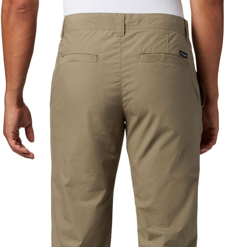 Olive Men's Columbia Washed Out Pants | QEINS-9564