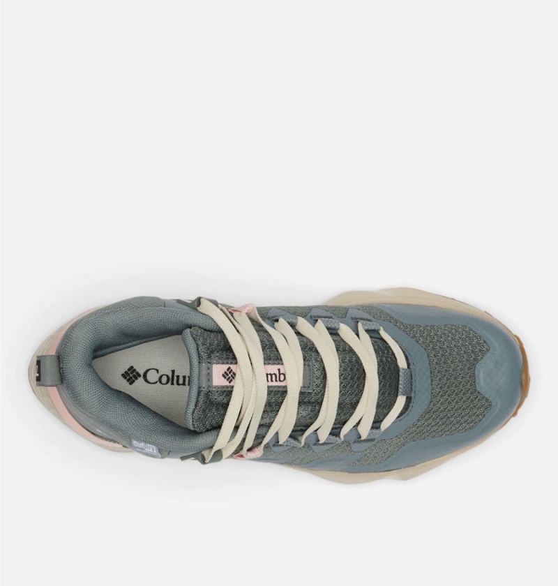 Olive Women's Columbia Facet 75 Mid OutDry Sneakers | TOFVC-8072