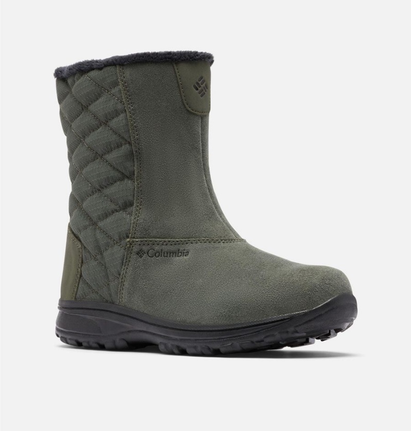 Olive Women's Columbia Ice Maiden Slip III Boots | JQELR-3870