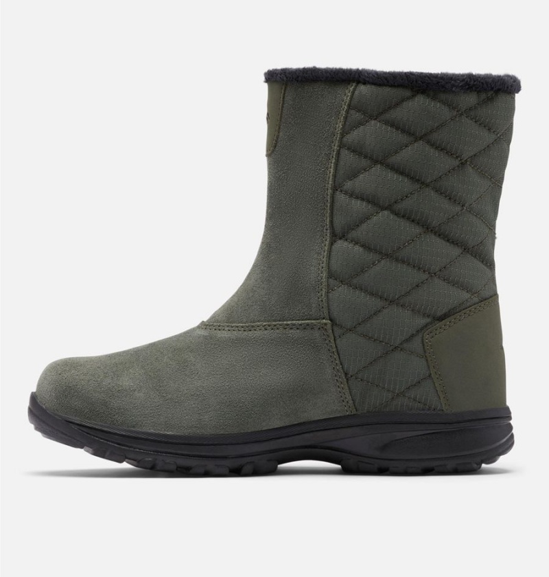 Olive Women's Columbia Ice Maiden Slip III Boots | JQELR-3870