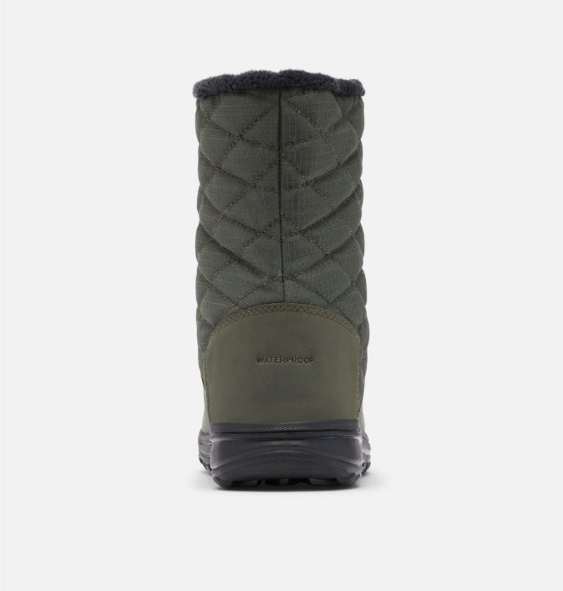 Olive Women's Columbia Ice Maiden Slip III Boots | JQELR-3870