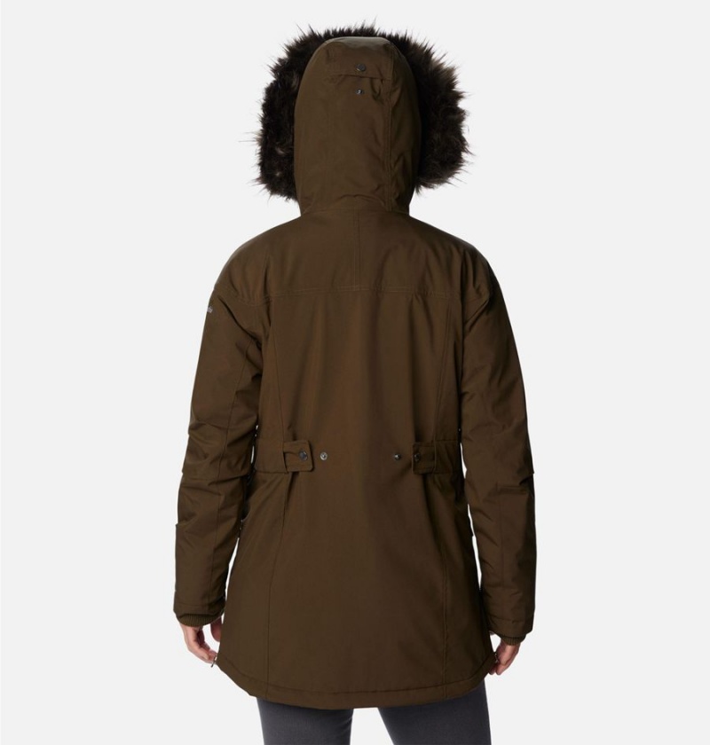 Olive Women's Columbia Payton Pass Insulated Coats | DPMNJ-4968