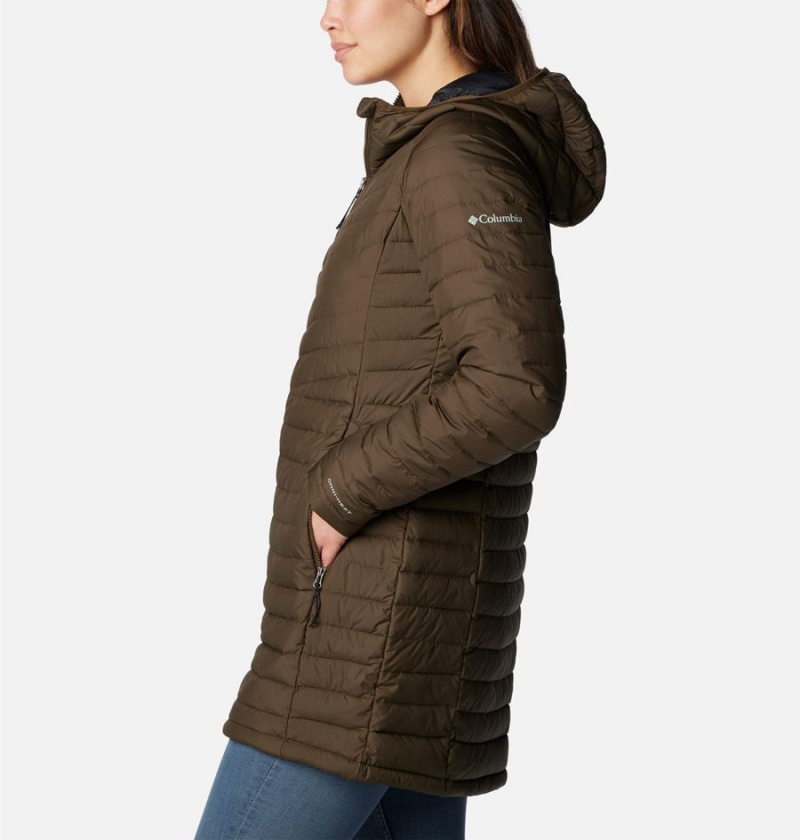 Olive Women's Columbia Slope Edge Mid Coats | ITMJC-8376