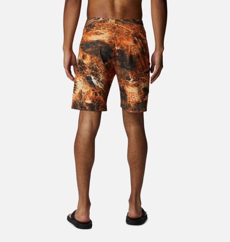 Orange Men's Columbia PFG Offshore II Board Shorts | RUTWG-8067