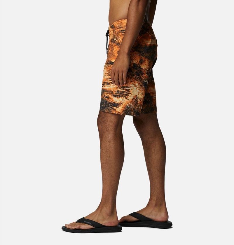 Orange Men's Columbia PFG Offshore II Board Shorts | RUTWG-8067