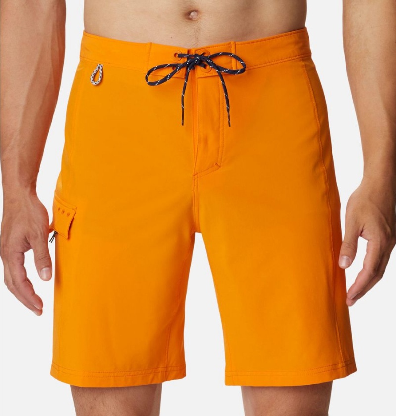 Orange Men's Columbia PFG Terminal Tackle Board Shorts | AGFTR-6853