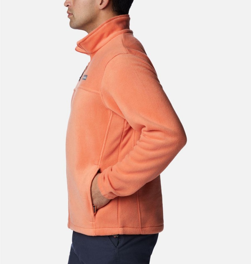 Orange Men's Columbia Steens Mountain 2.0 Full Zip Fleece Jacket | HSKRJ-4219