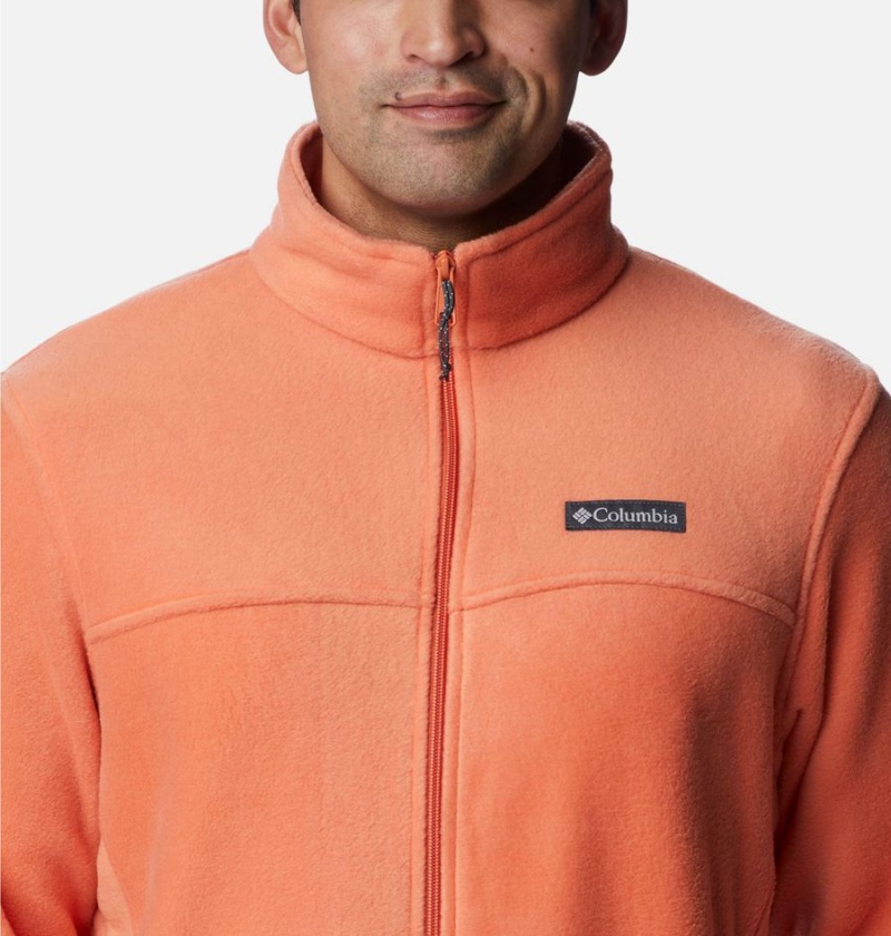 Orange Men's Columbia Steens Mountain 2.0 Full Zip Fleece Jacket | HSKRJ-4219