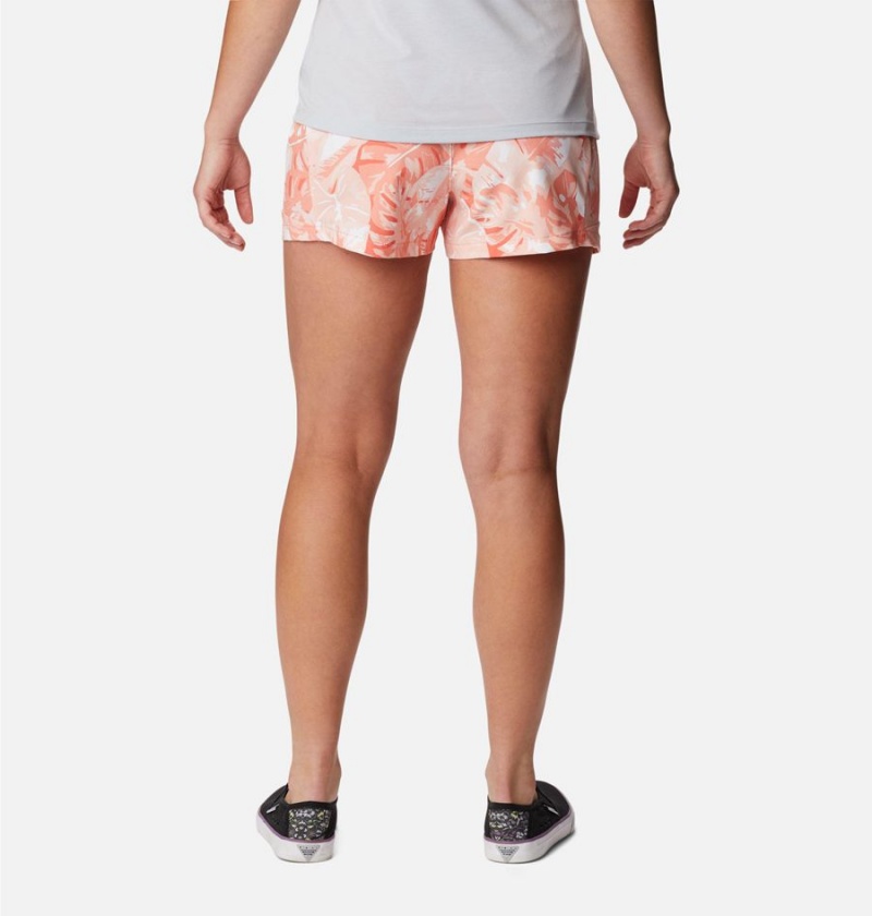 Orange Women's Columbia PFG Tidal II Shorts | GVDCB-0927