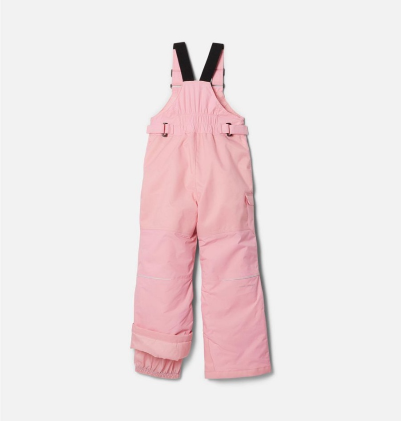 Pink Kids' Columbia Adventure Ride Insulated Ski Bib Pants | XNUBP-5986