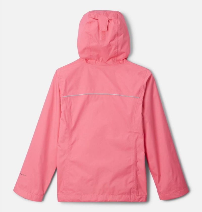 Pink Kids' Columbia Arcadia Rain Jacket | NQDSO-8507