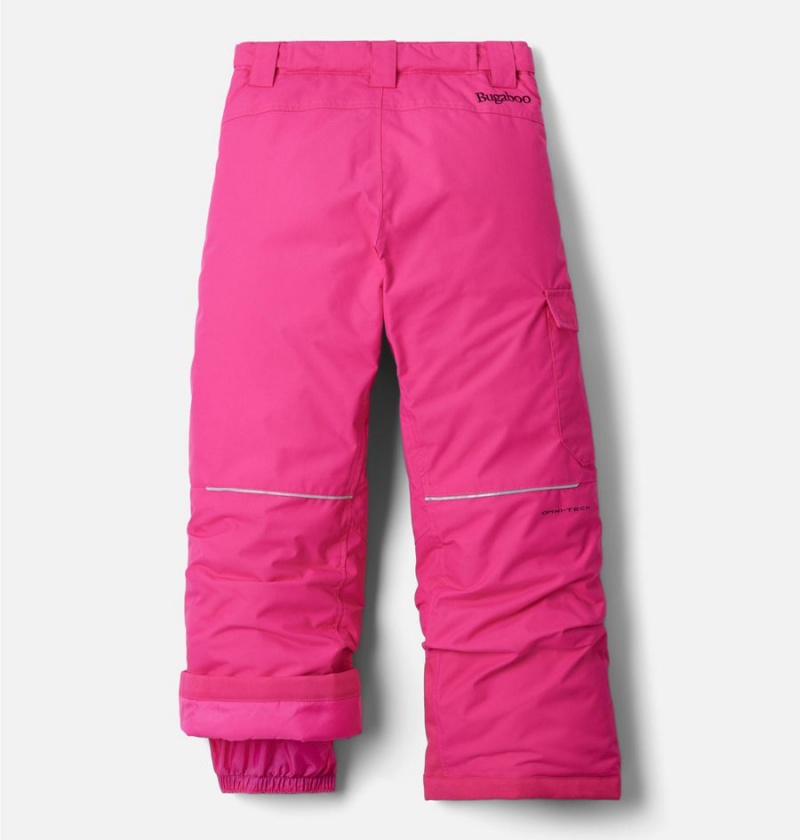 Pink Kids' Columbia Bugaboo II Insulated Ski Pants | DBYGV-3520