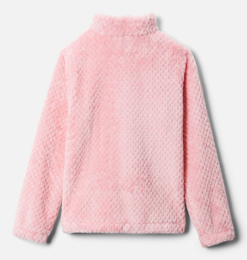 Pink Kids' Columbia Fire Side Sherpa Jacket | KYCVJ-7028