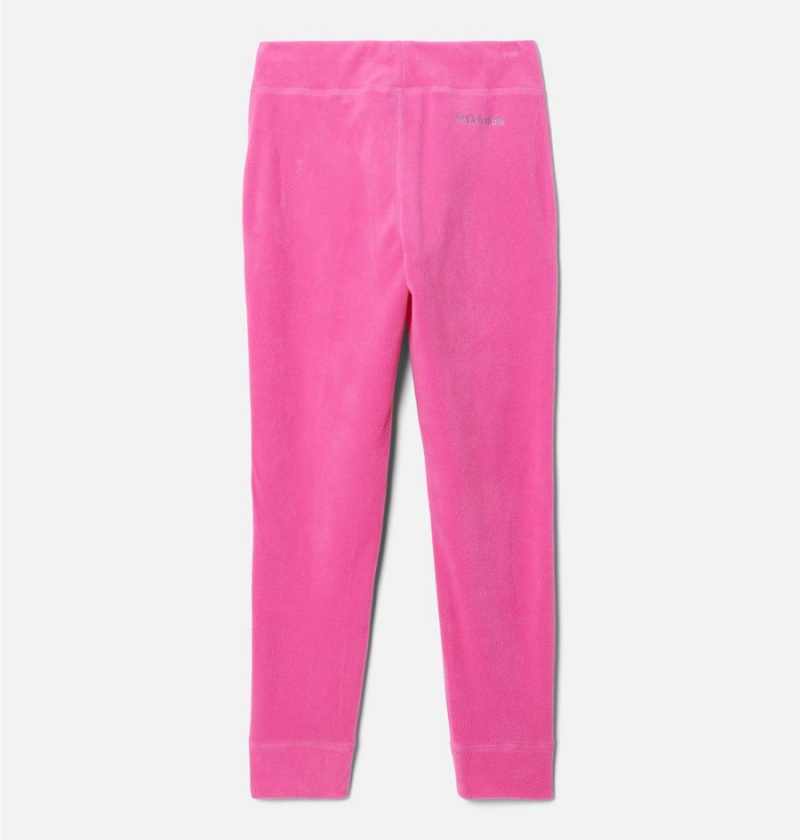 Pink Kids' Columbia Glacial Leggings Pants | FKJYR-4269