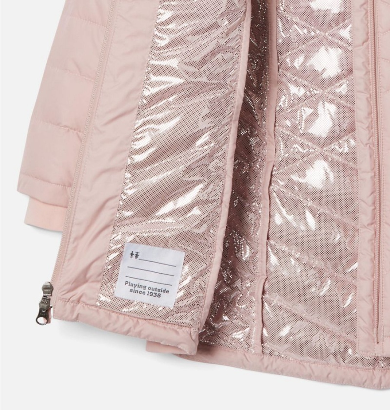 Pink Kids' Columbia Heavenly Long Jacket | ZPAIF-2908