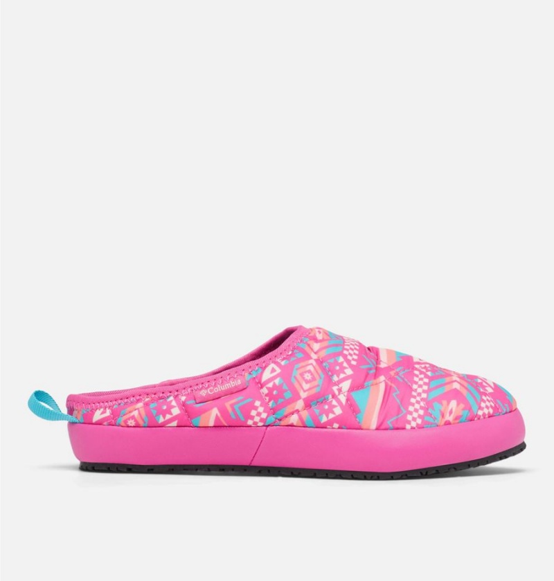 Pink Kids\' Columbia Omni Heat Lazy Bend Camper Sandals | ILVQS-8430