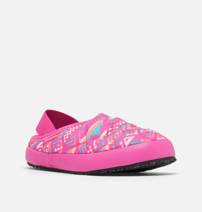 Pink Kids' Columbia Omni Heat Lazy Bend Camper Sandals | MPRNO-7941