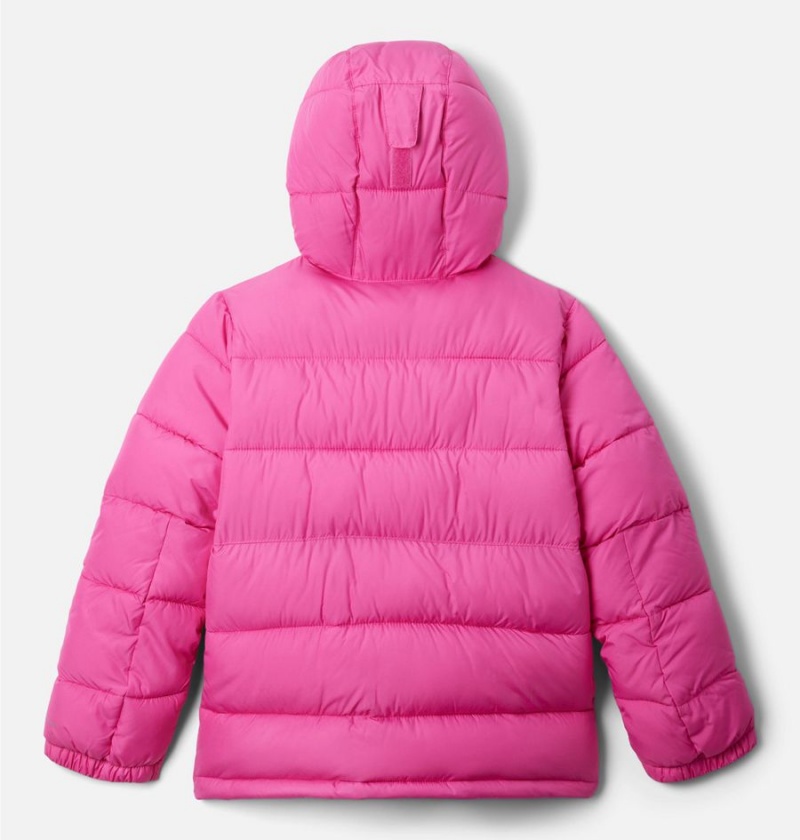 Pink Kids' Columbia Pike Lake II Hooded Jacket | JZEXC-2643