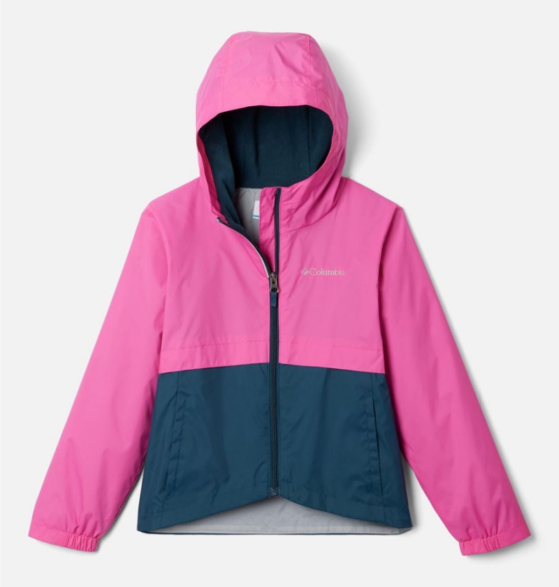 Pink Kids\' Columbia Rain-Zilla Jacket | QSGMR-1276