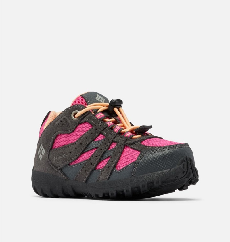 Pink Kids' Columbia Redmond Waterproof Sneakers | HQLIC-3806