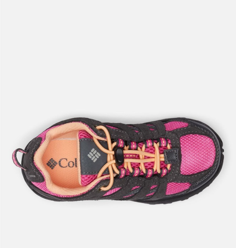 Pink Kids' Columbia Redmond Waterproof Sneakers | HQLIC-3806