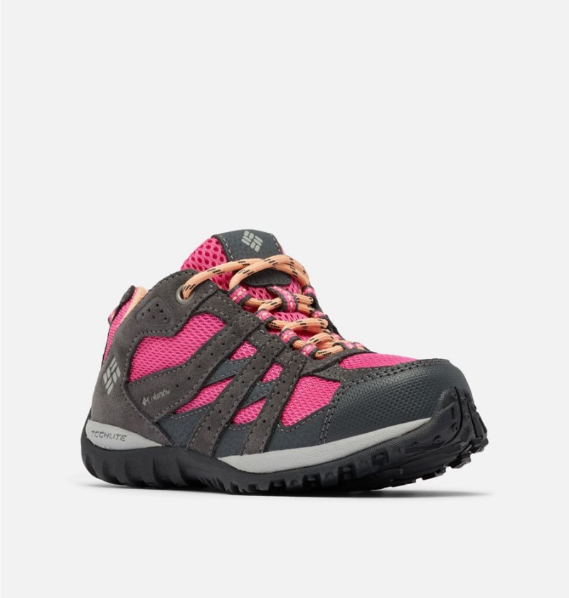 Pink Kids' Columbia Redmond Waterproof Sneakers | AGQDE-4732